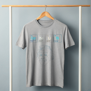 "GENIUS" Round Neck Regular T-Shirt