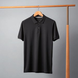 Polo T-shirt Black Regular Fit