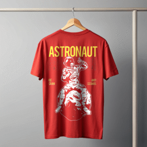 "Astronaut" Round Neck Oversized T-shirt